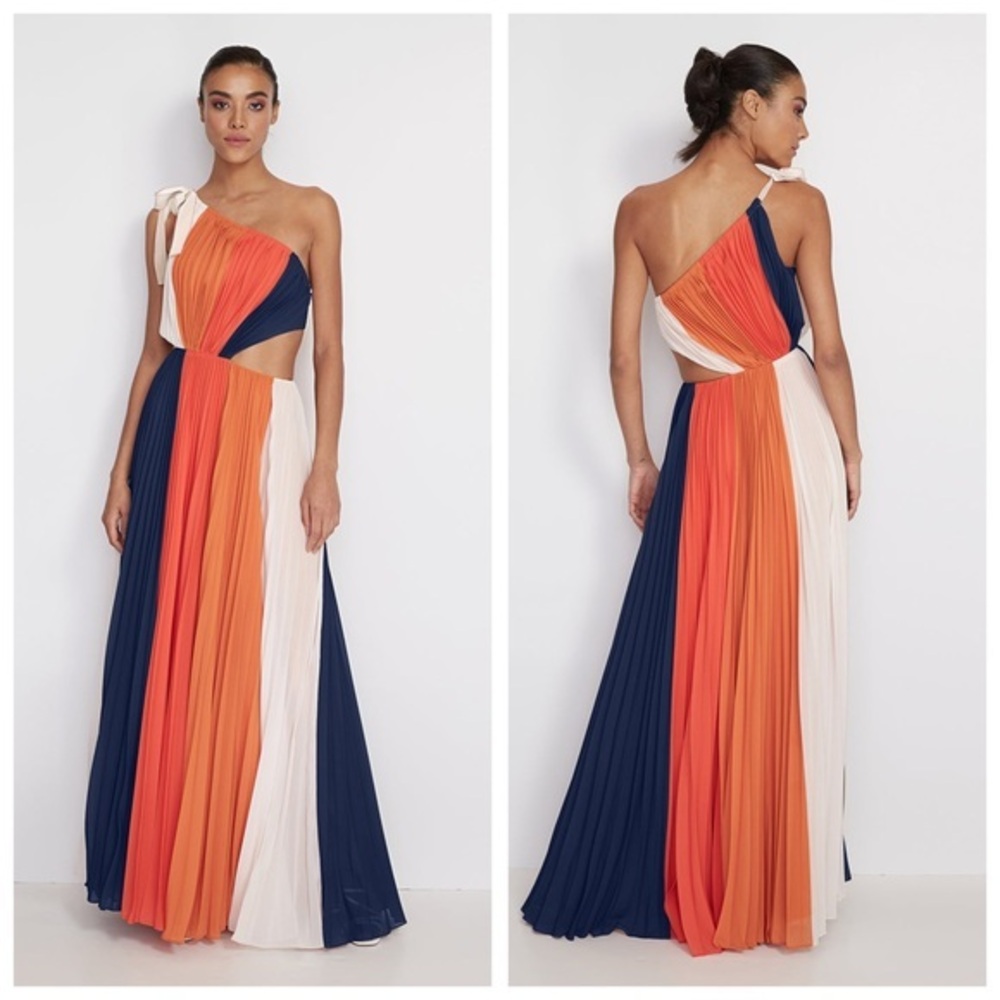 AMUR Kade Pleated Dress Size 0